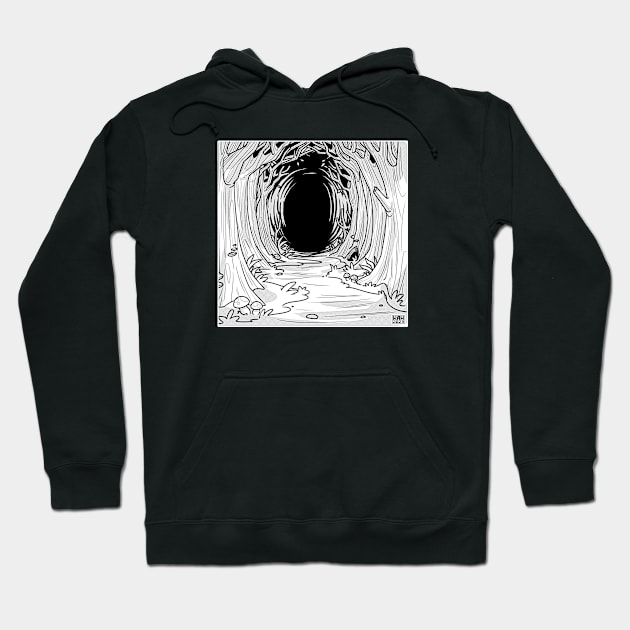 Unknown Path Hoodie by MrHinkleDraws